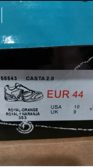 Zapatillas Kelme Casta 2.0 Fútbol Sala Talla 44