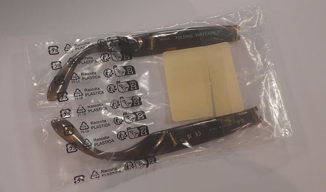 RB4105 Folding Wayfarer Occhiali da Sole