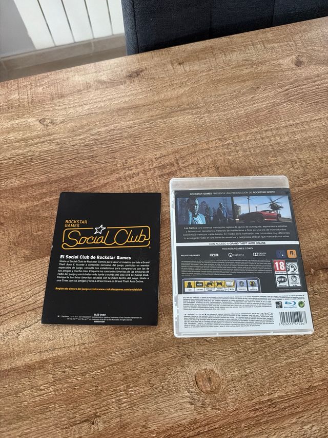 Juego PS3 Grand Theft Auto V