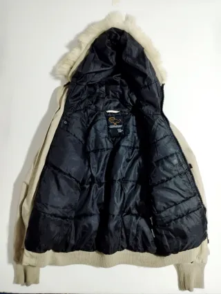 Chaqueta Canada Goose Beige Corta