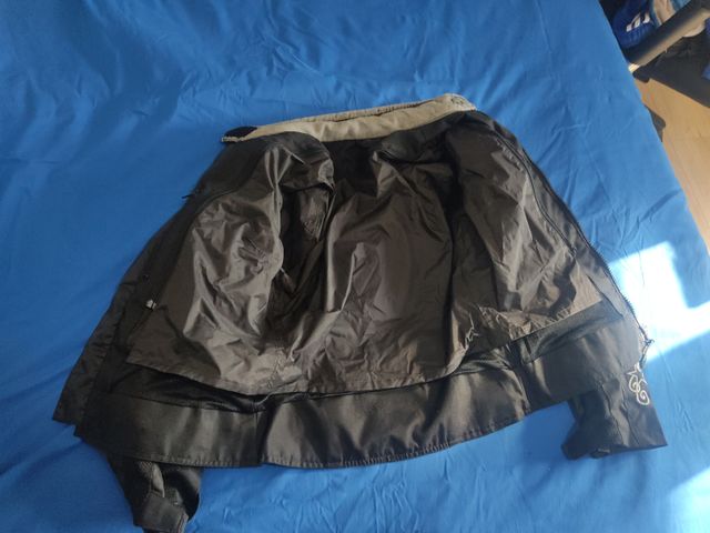 Chaqueta moto Verano Mujer Negra