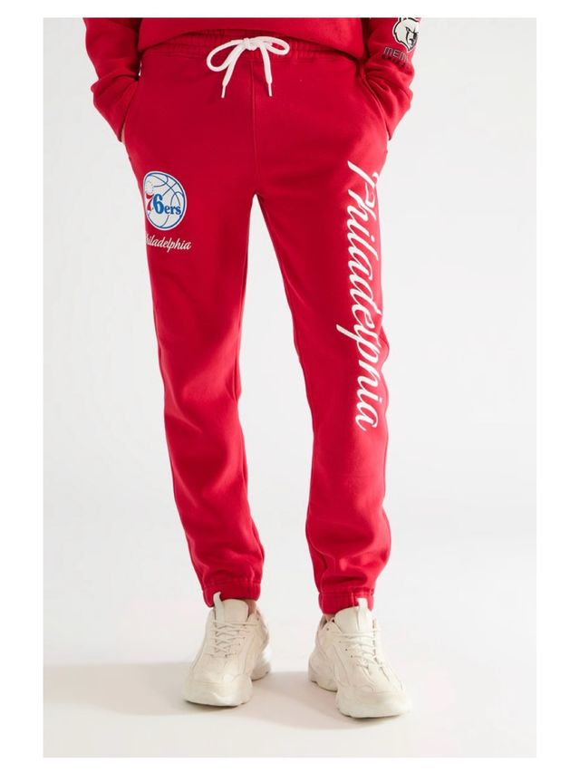 Pantalón chándal Philadelphia 76ers Rojo