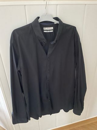 Camisa Esprit Negra Hombre