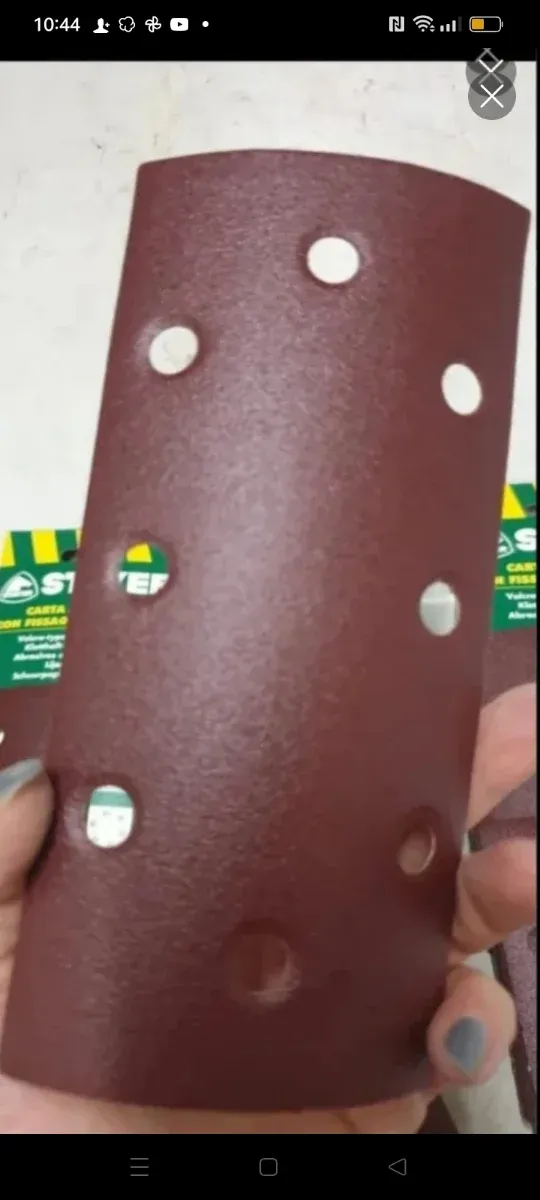 30 hojas de lija con velcro 93*186