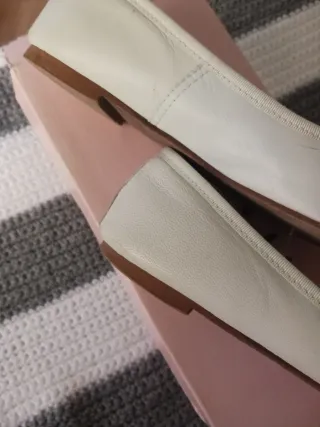 Bailarinas Mitto Blancas Talla 38