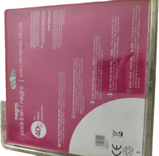 Pack 8 en 1 Negro Nintendo DS Lite