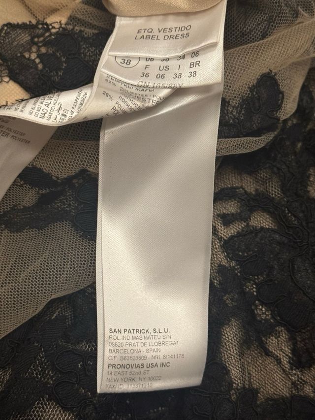 Vestido de fiesta St. Patrick Talla 38