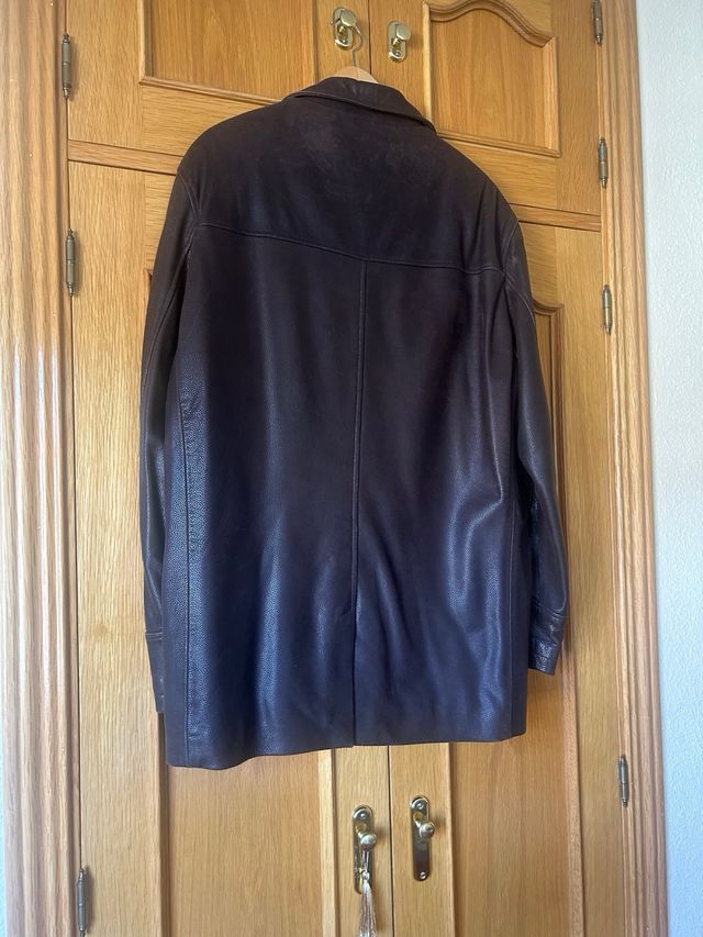 Chaqueta de cuero TLLC Hombre Marrón