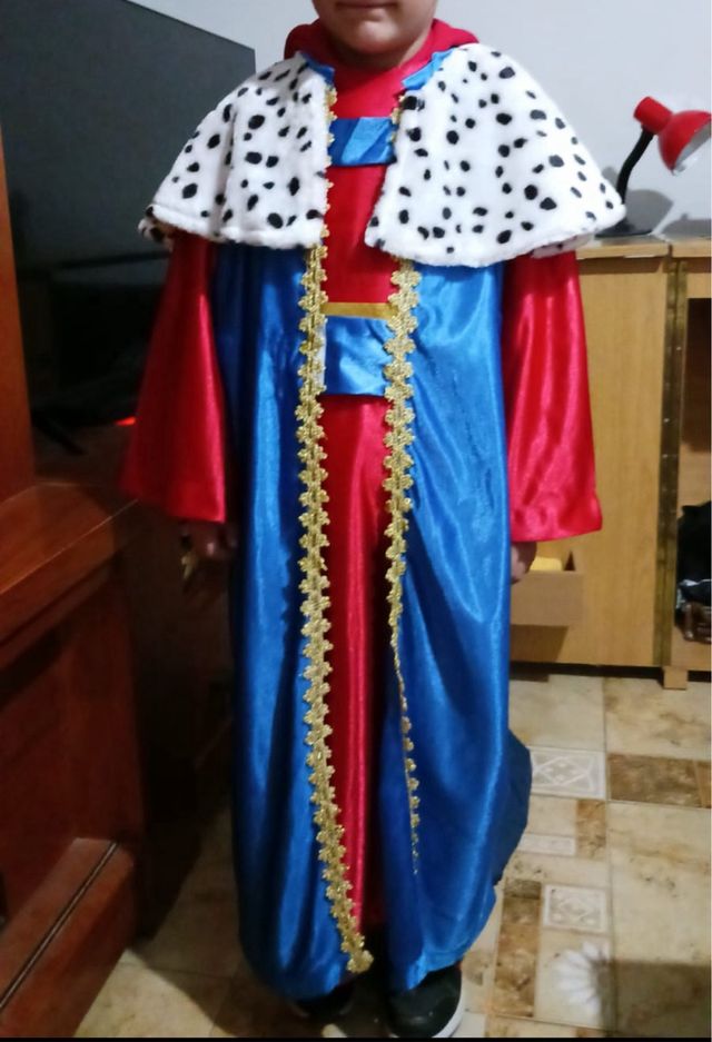 Disfraz Rey Mago Melchor Talla 4/6