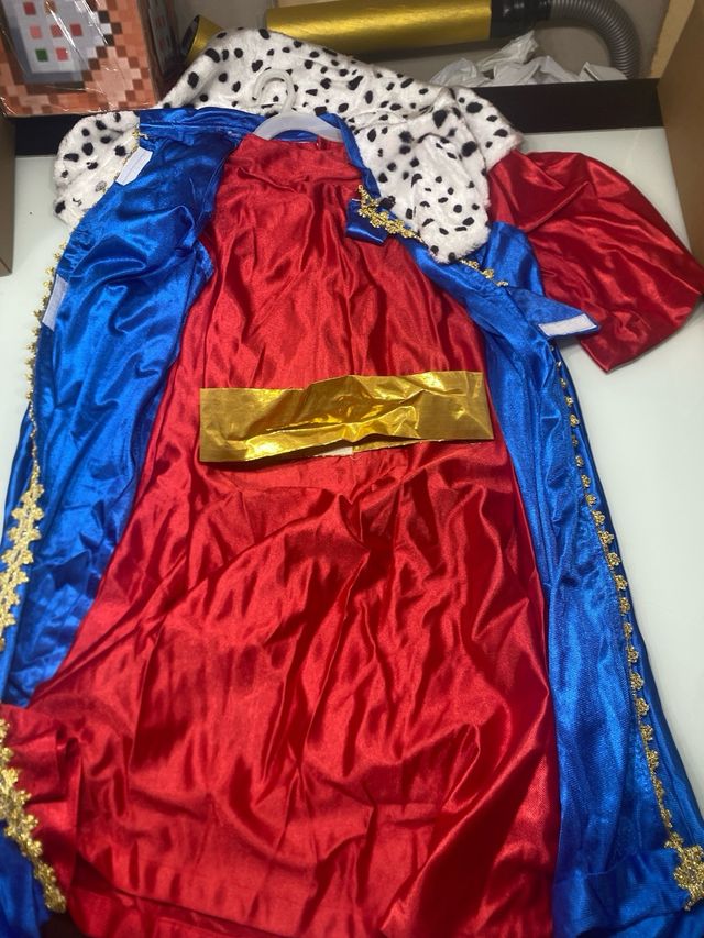 Disfraz Rey Mago Melchor Talla 4/6