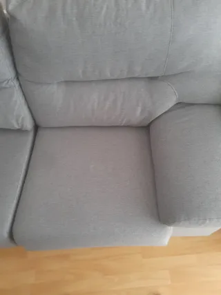 Sofá de 2 plazas gris