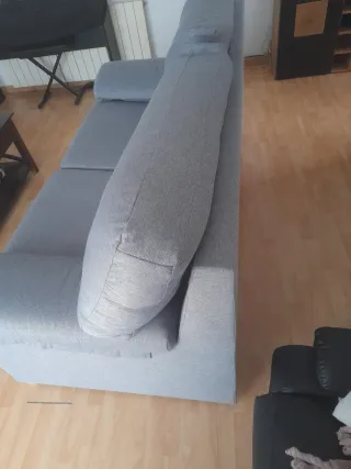 Sofá de 2 plazas gris