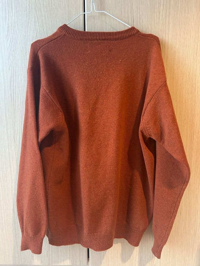 Maglione Marlboro Classics Uomo Arancione Taglia M