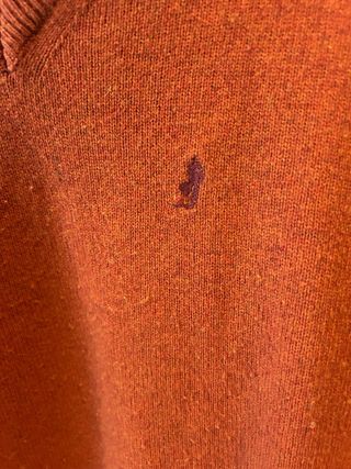 Maglione Marlboro Classics Uomo Arancione Taglia M