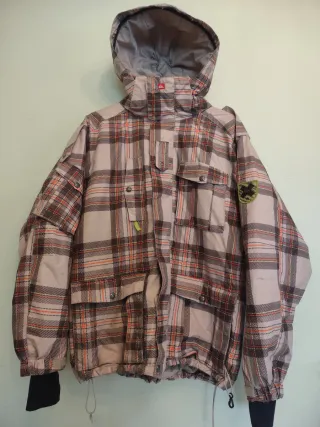 Chaqueta Quiksilver a cuadros para nieve