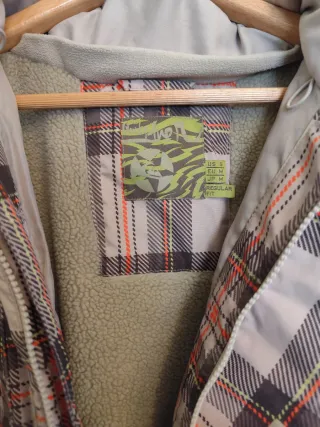 Chaqueta Quiksilver a cuadros para nieve