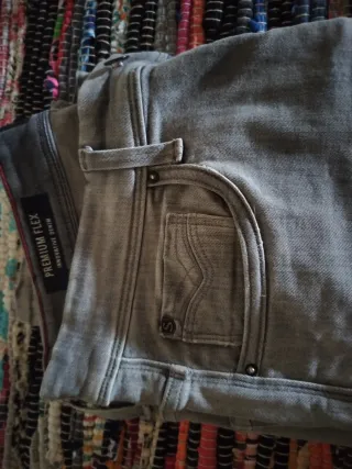 Pantalones Salsa Skinny Gris Talla L hombre