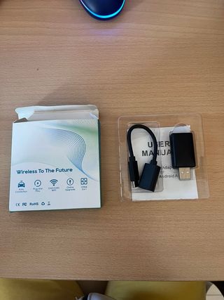 Adaptador Car Play Android Auto Inalámbrico