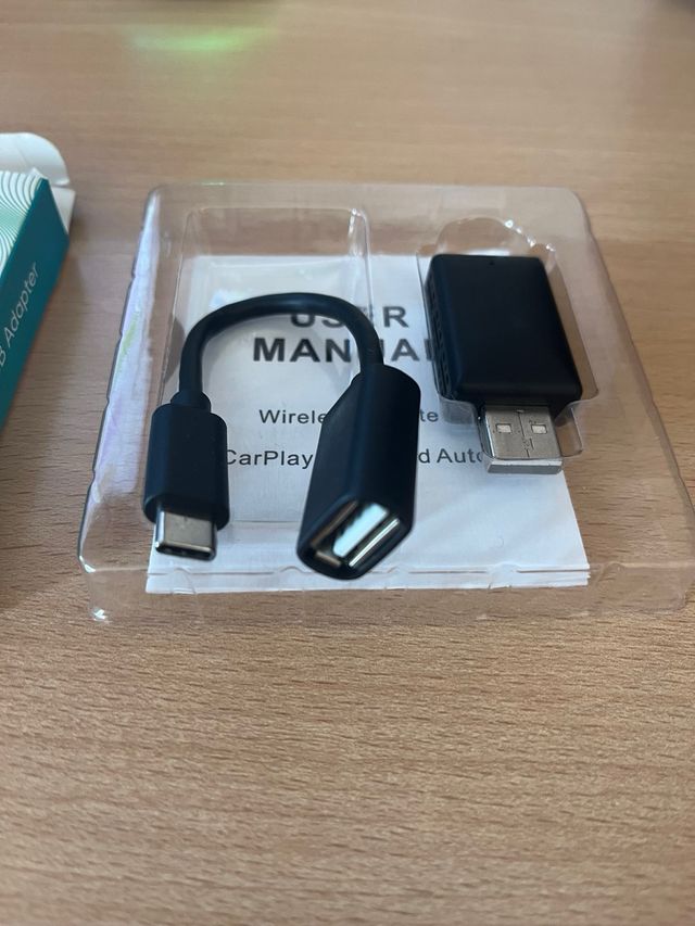 Adaptador Car Play Android Auto Inalámbrico