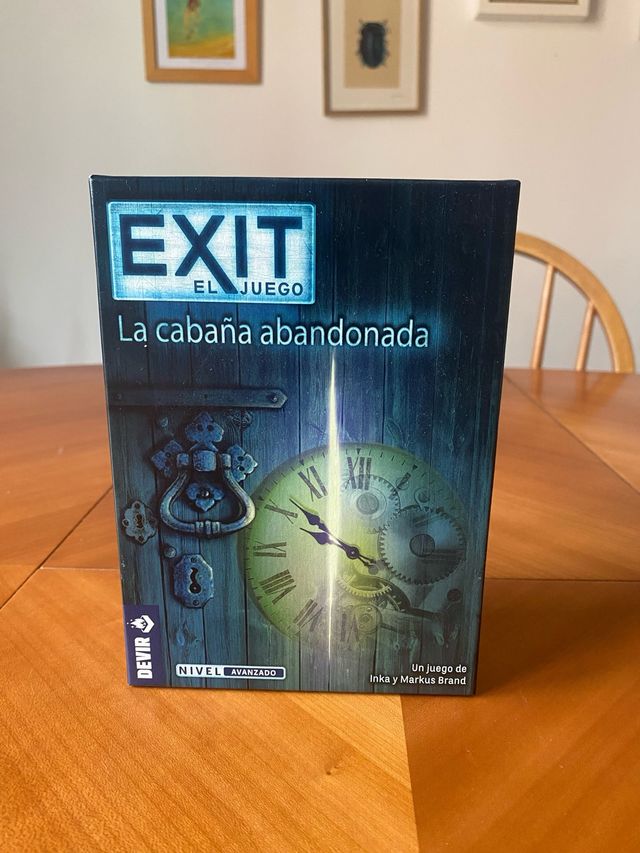 Juego de mesa EXIT: La cabaña abandonada