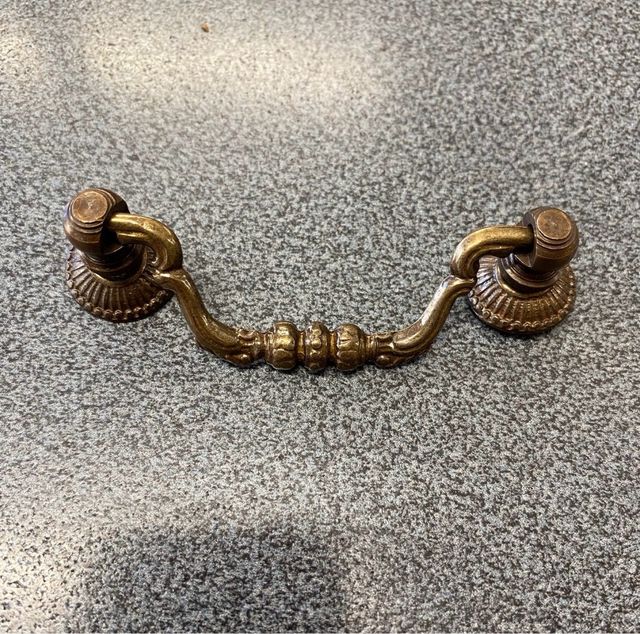 Maniglie Mobili Ottone Vintage