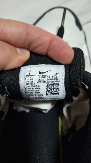 Nike Air Max Zapatillas Negras y Blancas