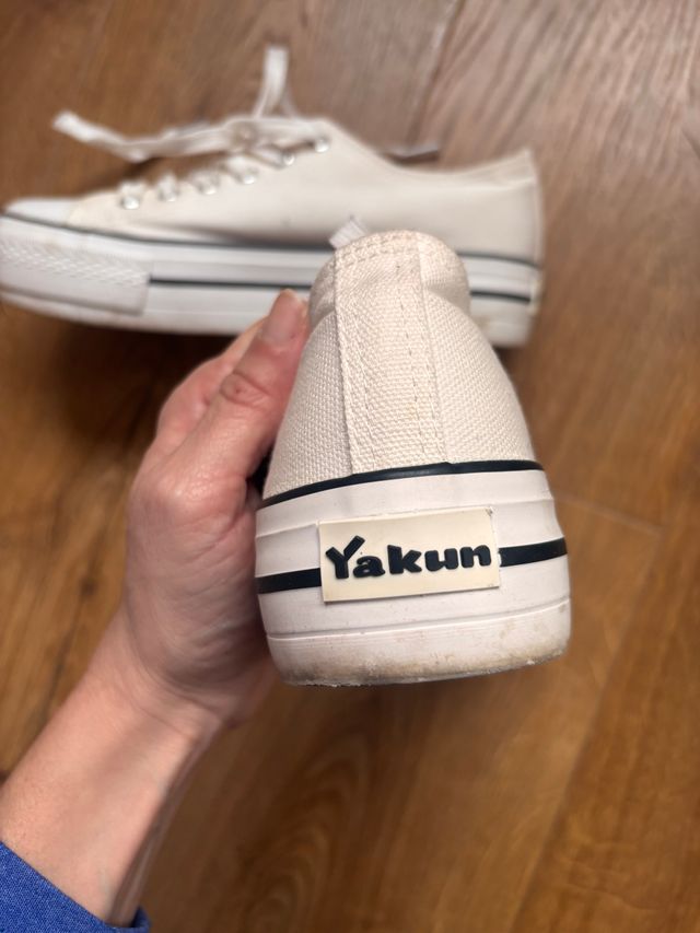 Zapatillas Yakun 38 100% Algodón