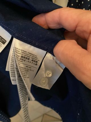 Camicia Levi's uomo fantasia pois