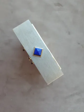 Reloj Cartier Plata y Negro