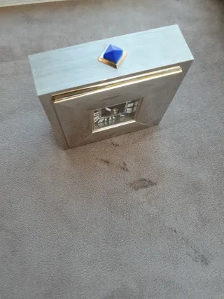 Reloj Cartier Plata y Negro