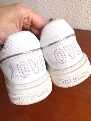 Zapatillas Love Moschino + REGALO Bolso Moschino