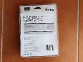 Radio de bolsillo AM/FM Tm electron
