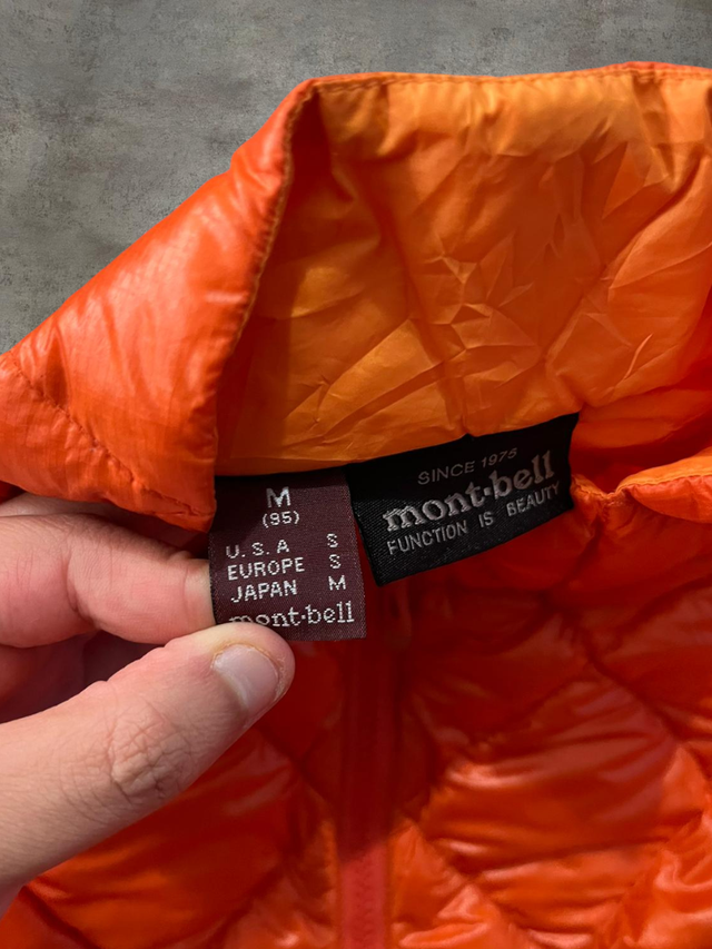 Anorak puffer Montbell EX800 vintage retro jacket