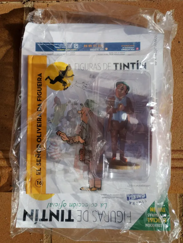Figura Tintín: El Señor Oliveira da Figueira