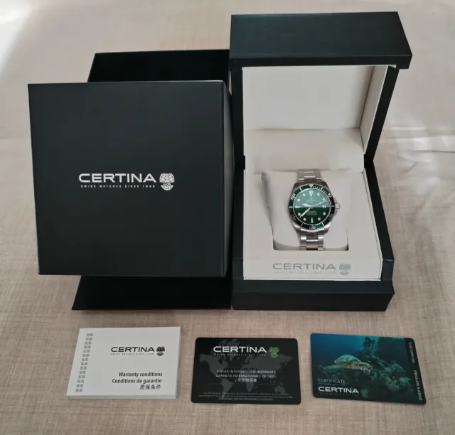 Certina DS Action Diver Verde
