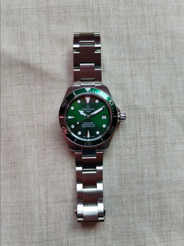 Certina DS Action Diver Verde