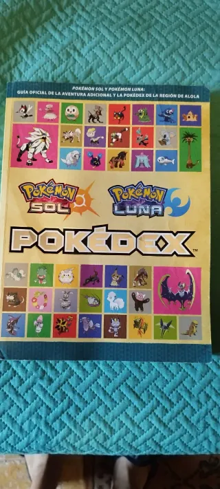 Guía Oficial Pokémon Sol y Luna Pokédex