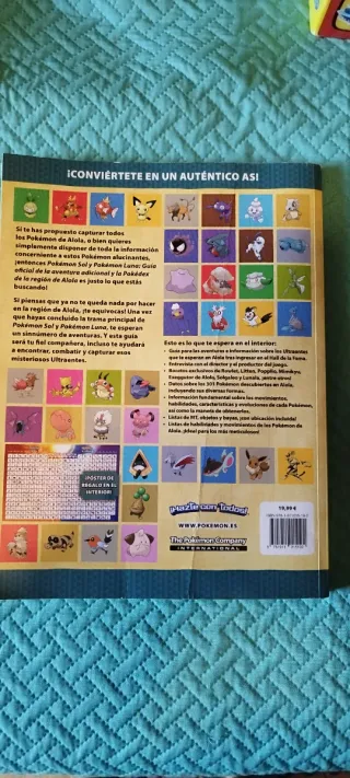 Guía Oficial Pokémon Sol y Luna Pokédex