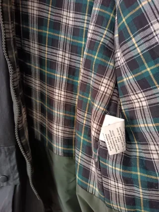 Abrigo encerado  verde