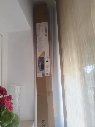 Mosquitera abatible aluminio blanco 220x100cm