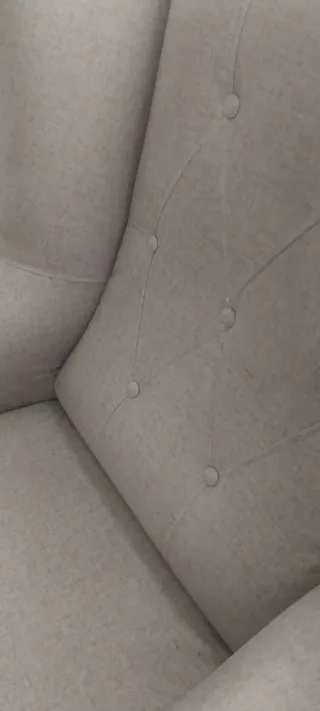 Pareja de butacas de tela