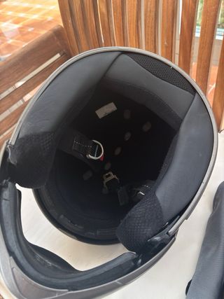 Casco Moto Negro Caberg Talla L