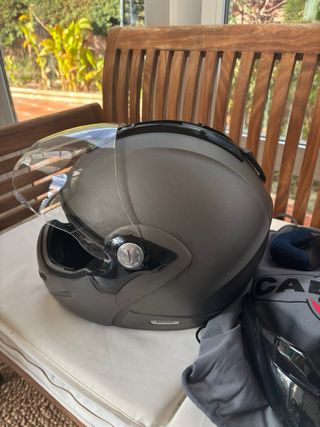 Casco Moto Negro Caberg Talla L