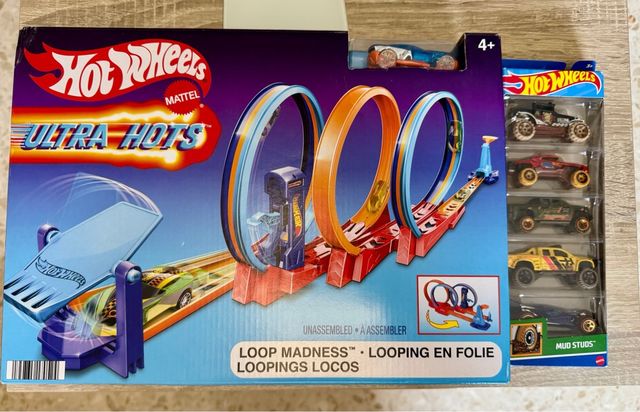 Hot Wheels Loop Madness Ultra Hot + Coches