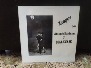 Vinilo Tangos Antonio Bartrina y Malevaje