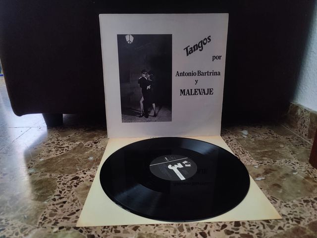 Vinilo Tangos Antonio Bartrina y Malevaje