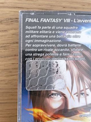Final Fantasy VIII PlayStation 1 PAL Sony ITA
