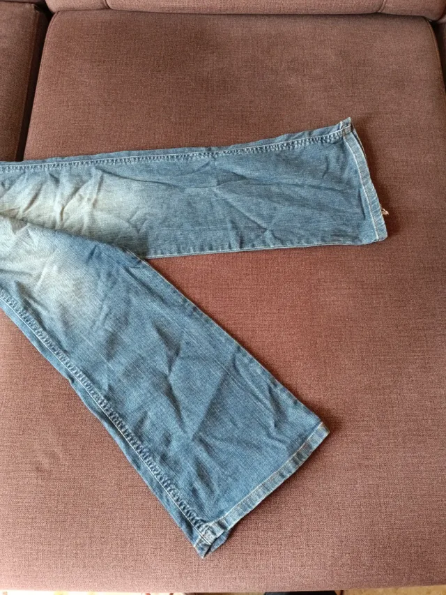 Jeans Wrangler Azules talla W33 L34 42