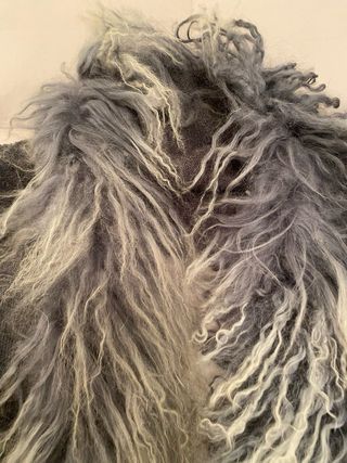 Scialle mantella Patrizia Pepe grigio