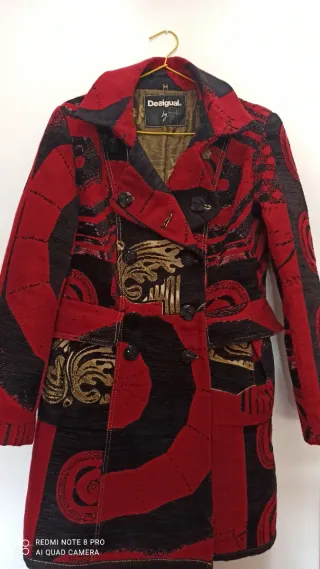 Abrigo Desigual estampado M